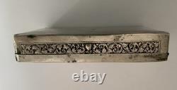 Antique Vietnamese Solid Silver Box