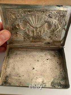 Antique Vietnamese Solid Silver Box