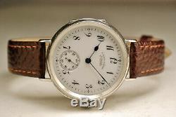 Antique Watch A Lange & Söhne 36mm Silver Silver 1910 Vintage Watch