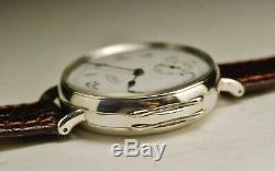 Antique Watch A Lange & Söhne 36mm Silver Silver 1910 Vintage Watch