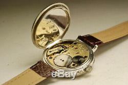 Antique Watch A Lange & Söhne 36mm Silver Silver 1910 Vintage Watch