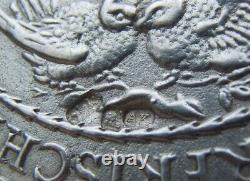 Antique Wedding Medals Germany Dadler Silver Platter Empty Pocket