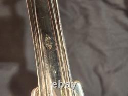 Antique and Heavy Silver Stew Spoon, Late 18th Century