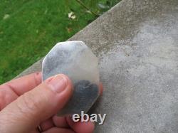 Antique box with a laurel crown decoration in solid silver 55 g