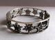 Antique Bracelet In Solid Silver With Digne Saint Vincent Pentacrine Star