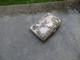 Antique Cigarette Case Card Holder In Solid Silver 56g Floral Decoration