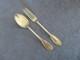 Antique Dessert Spoon, Baptismal In Solid Silver By The Silversmith Bezon Pierre 63 Gr
