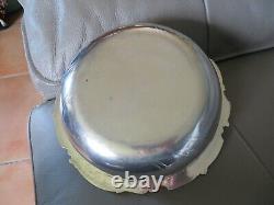 Antique hollow dish or vegetable dish in solid silver by the silversmith Lefebvre Eugène 448 gr