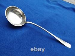 Antique ladle GIEL. Solid silver 800 Swiss 19th century