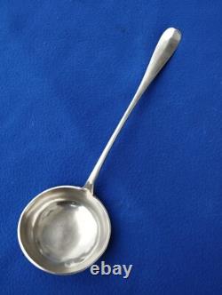 Antique ladle GIEL. Solid silver 800 Swiss 19th century
