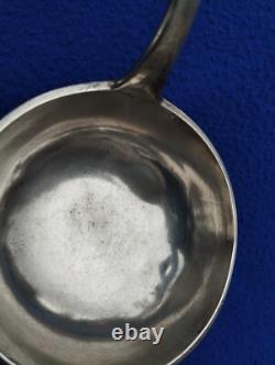 Antique ladle GIEL. Solid silver 800 Swiss 19th century
