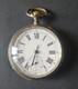 Antique Large Silver Pocket Watch With A Chimera Hallmark, In Working Condition