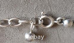 Antique necklace, 800 sterling silver K & L