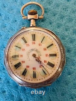 Antique silver and gold watch, circa 1910. Revised, No. 29
