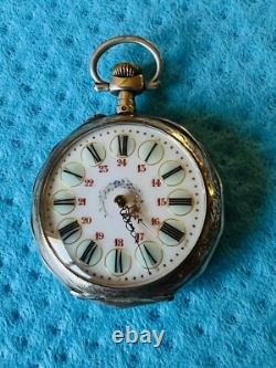 Antique silver and gold watch, circa 1910. Revised, No. 29
