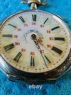 Antique silver and gold watch, circa 1910. Revised, No. 29