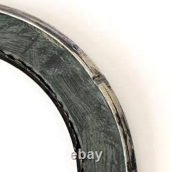 Antique silver-engraved and abalone (mother-of-pearl) inlaid frame, circa 1900