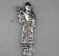 Antique silver ice dessert service from China or Vietnam weight 316.5 G