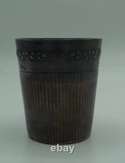 Antique silver plated timbale, first title Minerva hallmark #5256#