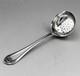 Antique Silver Sugar Spoon Or Tea Strainer, Sterling Silver, 1st Standard Hallmark