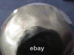 Antique small solid silver cup with Minerva hallmark, illegible silversmith, 51 grams