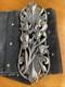 Antique Solid Silver Belt Buckle, Art Nouveau Period