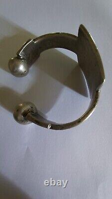 Antique solid silver bracelet