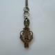 Antique Solid Silver Chatelaine Hook Mx116