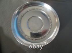 Antique solid silver cup by the silversmith Bardiés Gaston 126 g late 19th early 20th century