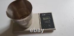 Antique solid silver cup with Minerva hallmark 92 grams ART NOUVEAU