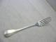 Antique Solid Silver Dessert Fork, Silversmith Jg, 46 G
