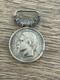 Antique Solid Silver Medal, Acts Of Devotion, 1855, Napoleon