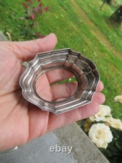 Antique solid silver salt cellar by Térard Frères, 63 g
