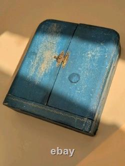 Antique solid silver sewing set, original case, late 19th century