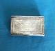 Antique Solid Silver Snuff Box Vieillard Tobacco Box Case No Minerve