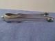 Antique Solid Silver Sugar Tongs With Vieillard Hallmark, 19th Century, 41 G