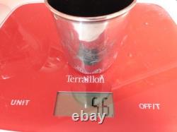 Antique solid silver tumbler, Minerva hallmark, weight 56 g