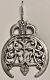 Antique Solid Silver Wedding Pendant With Openwork Decoration. Tunisian Work.