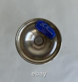 Antique sterling silver 800 candlestick Italy the Gemma calla lily Antique sterling silver 800 candlestick Italy the Gemma calla lily