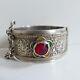 Beautiful Ancient Silver Bracelet Kabyle Berber Ethnic Jewelry 78 Gr