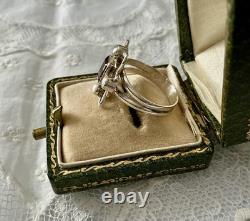 Beautiful Amethyst, Pearl, Solid Silver, Stunning Antique Ring