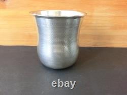 Beautiful Antique Solid Silver Timbale