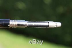 Beautiful Old Fountain Pen 18 Kts Sheaffer Imperial Solid Silver