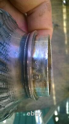 Beautiful Old Solid Silver Perfume Burner (minerva Punch)