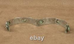 Beautiful Stuff Bracelet Ancient Berbere Silver Massif Serti De Pierres Vertes