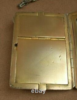 Beautiful Vintage Powder Compact Powder Box in Solid Silver