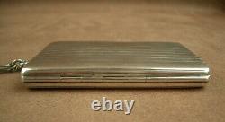 Beautiful Vintage Powder Compact Powder Box in Solid Silver