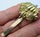 Beautiful Antique Chatelaine Scissor Hook In Solid Silver