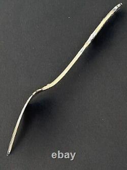 Beautiful antique silver pastry fork by silversmith Paul Canaux & Co.