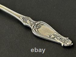 Beautiful antique silver pastry fork by silversmith Paul Canaux & Co.